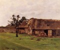 Granja cerca de Honfleur Claude Monet
